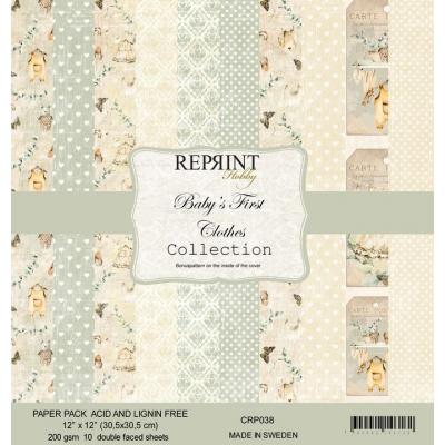 Reprint Baby´s First Clothes Collection Designpapier - Paper Pack